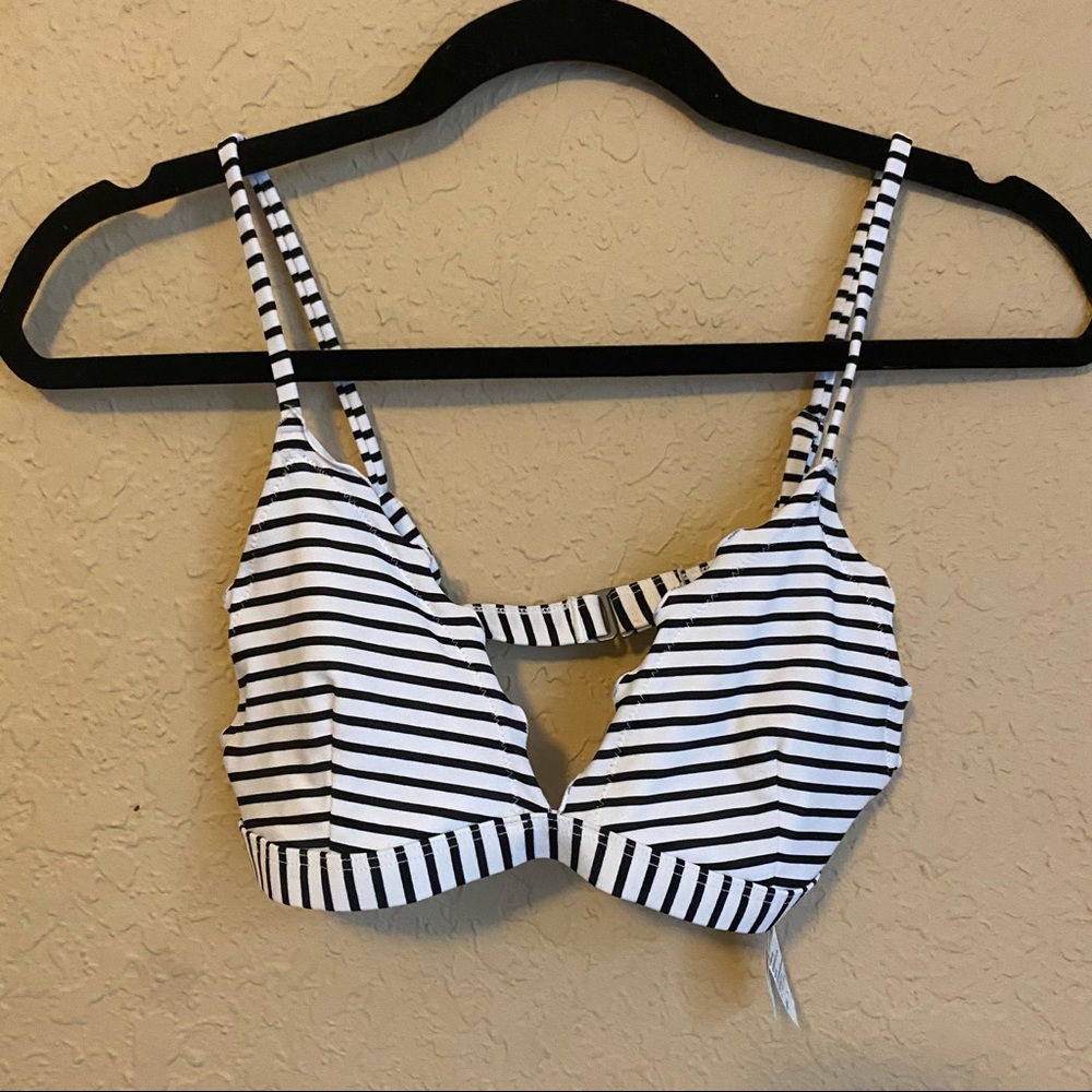 Hollister Striped, Triangle Bikini Top
